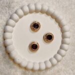 Maroon Gelly AD stone round (pack of 3)