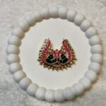 peacock Hair brouche