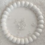 6 mm white glass crystal
