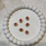 Pink Oval moti pendent (pack of 6)