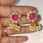 Double layer moti zumka earrings