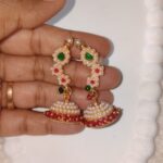 नथ झुमका earrings