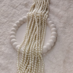 6 mm round shape pearls (12 lines)