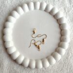 Earring base u type (6 pairs)