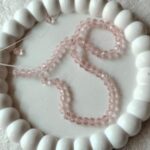 6 mm light baby pink Crystal