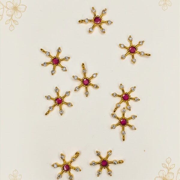 Red star ad pendent (Single)