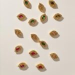 Mix eye shape ad stone (pack of 3)