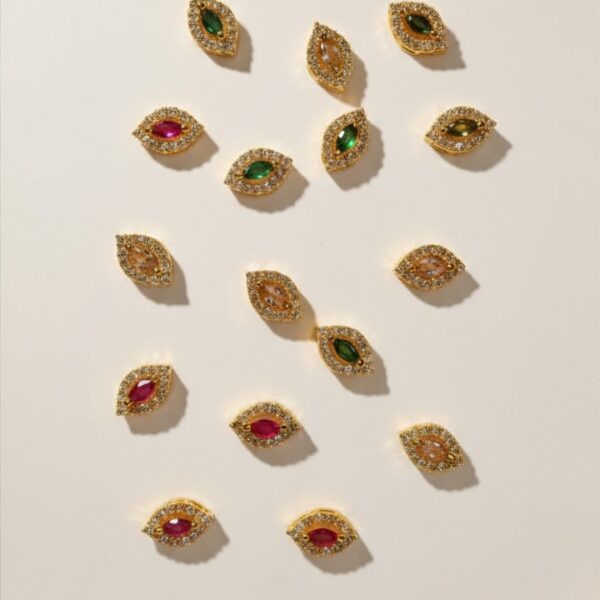 Mix eye shape ad stone (pack of 3)