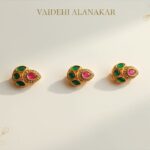 Green chandra with red drop pack 6
