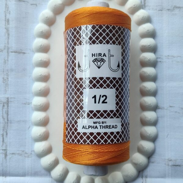 Orange thread single
