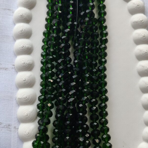 8 mm green crystal (single line )